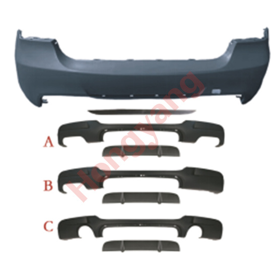 E90-(2005-2012) Upgrade To M Tech-(2005-2012) Rear Bumper Assy