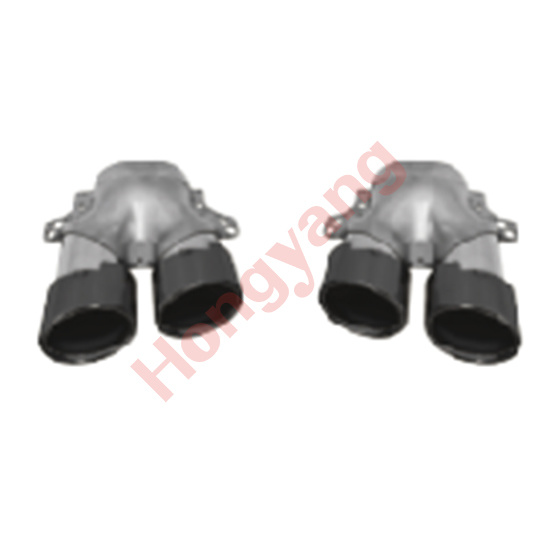 X254-(2023+) Upgrade To GLC43-(2023+) Exhaust Pipe（Glossy Black）