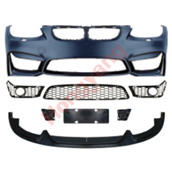 E92-(2006-2009) Upgrade To M4-(2006-2009) Front Bumper Assy（With fog lamp Hole）