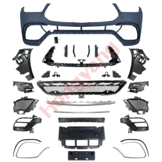 W167/C167-(2020-2024) Upgrade To GLE63-(2020-2024) Front Bumper Assy