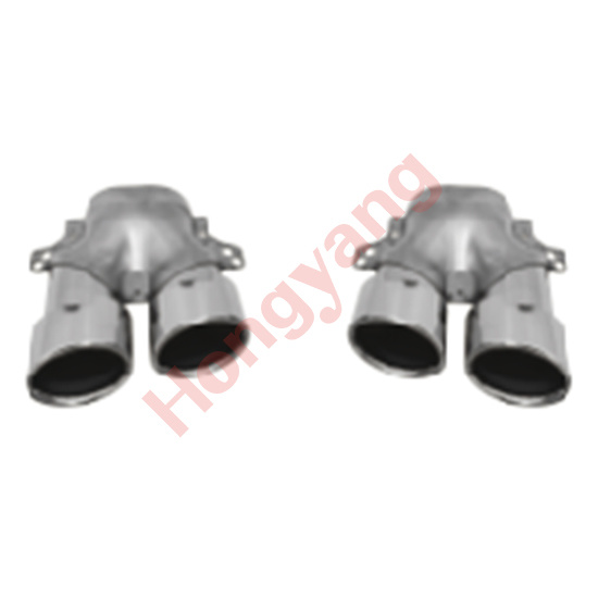 X254-(2023+) Upgrade To GLC43-(2023+) Exhaust Pipe（Silver）