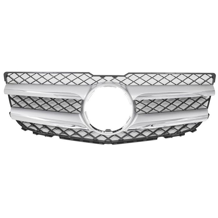 X204 2013-2015 Car Grille  Original Silver