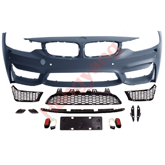 F32/33/36-(2014-2019) Upgrade To M4-(2014-2019) Front Bumper Assy（All Mesh Style）