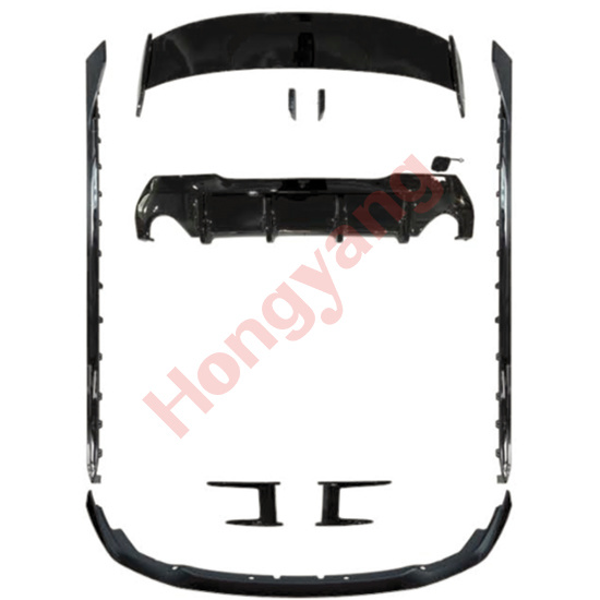 F40-(2019-2023) Upgrade To M Performance-(2019-2023) Bodykits（A.Gloss black/B.Water Transfer Printing）