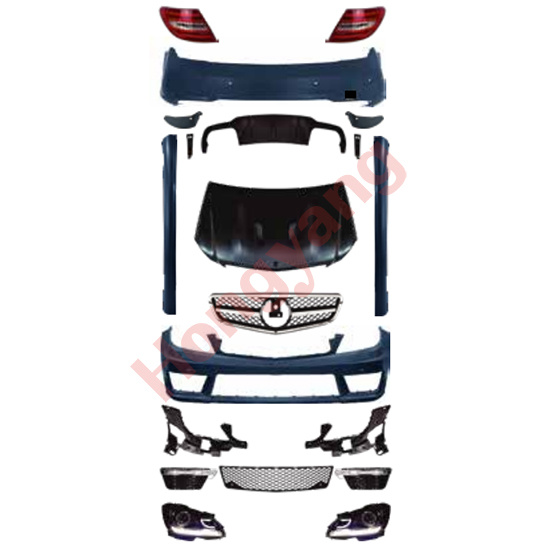 W204-(2008-2010) Upgrade To C63-(2011-2014) Bodykits
