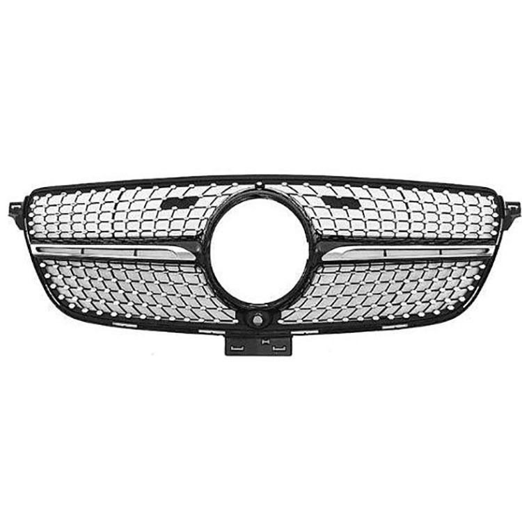 W166 2016-2019 Diamond  Grille   Black High Configuration