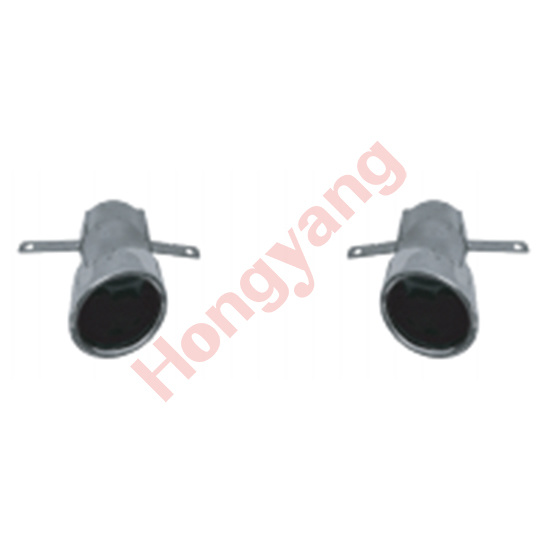 W118-(2020-2024) Upgrade To CLA35-(2020-2024) Exhaust Pips（Silver）