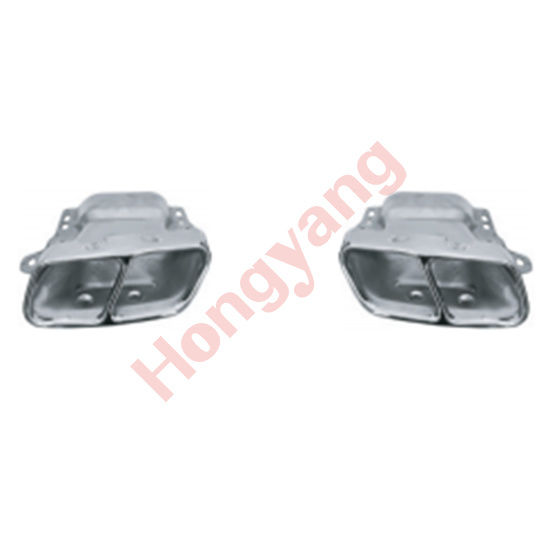 W117-(2013-2019) Upgrade To CLA45-(2013-2019) Exhaust Pips（Silver）