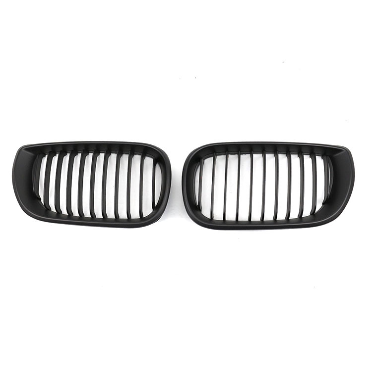 E46 2002-2004 (2 Doors)  Single Slat Matte Black