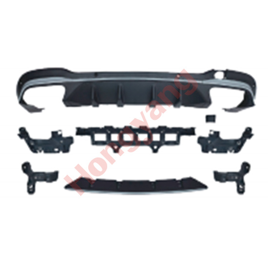 X253-(2020-2022) Upgrade To AMG63-(2020-2022) Rear Diffuser（Silver）