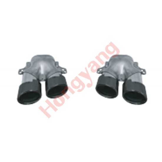 X253-(2020-2022) Upgrade To AMG43-(2020-2022) Exhaust Pipe（Glossy Black）
