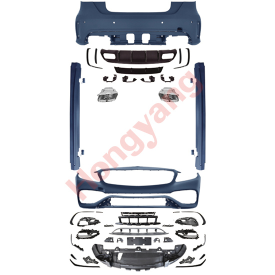 W176-(2013-2018) Upgrade To A45-(2013-2018)  bumper body kit