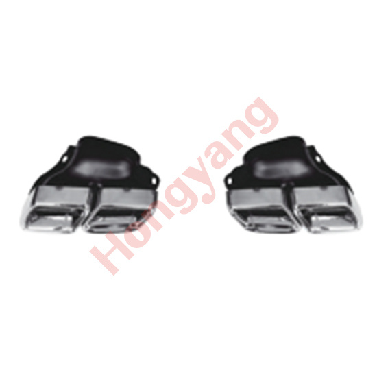 W212-(2014-2015) Upgrade To E63-(2014-2015) Exhaust Pipe （Silver）