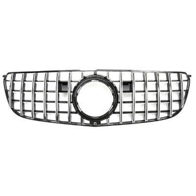 X166 2016-2019 Car Grille GTR Silver