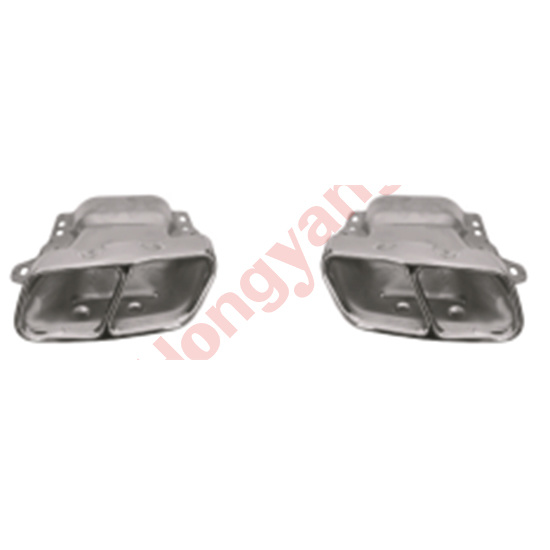 W176-(2013-2018) Upgrade To A45-(2013-2018) Exhaust Pipe Silver