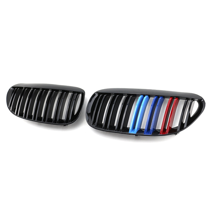 E63 2006-2010 Double Slat Gloss Black M Color