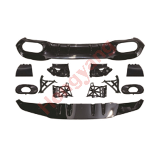 W177-(2019-2024) Upgrade To A35-(2019-2024)  Rear Diffuser（For Hatchback Car）