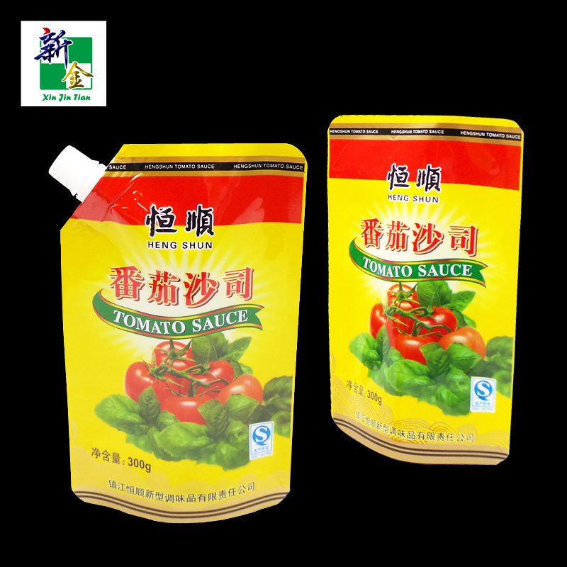 斜嘴自立吸嘴袋