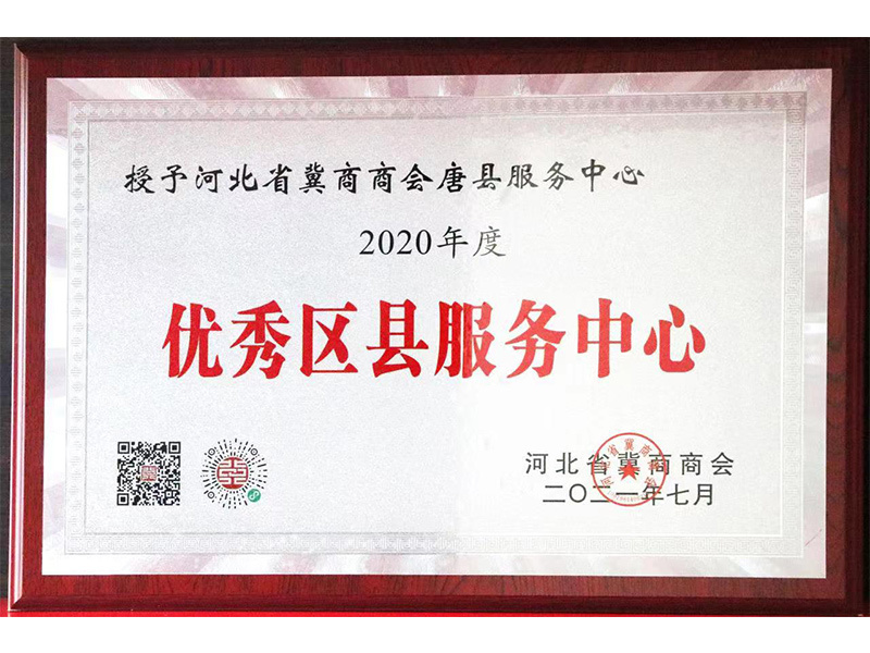 優(yōu)秀區(qū)縣服務中心