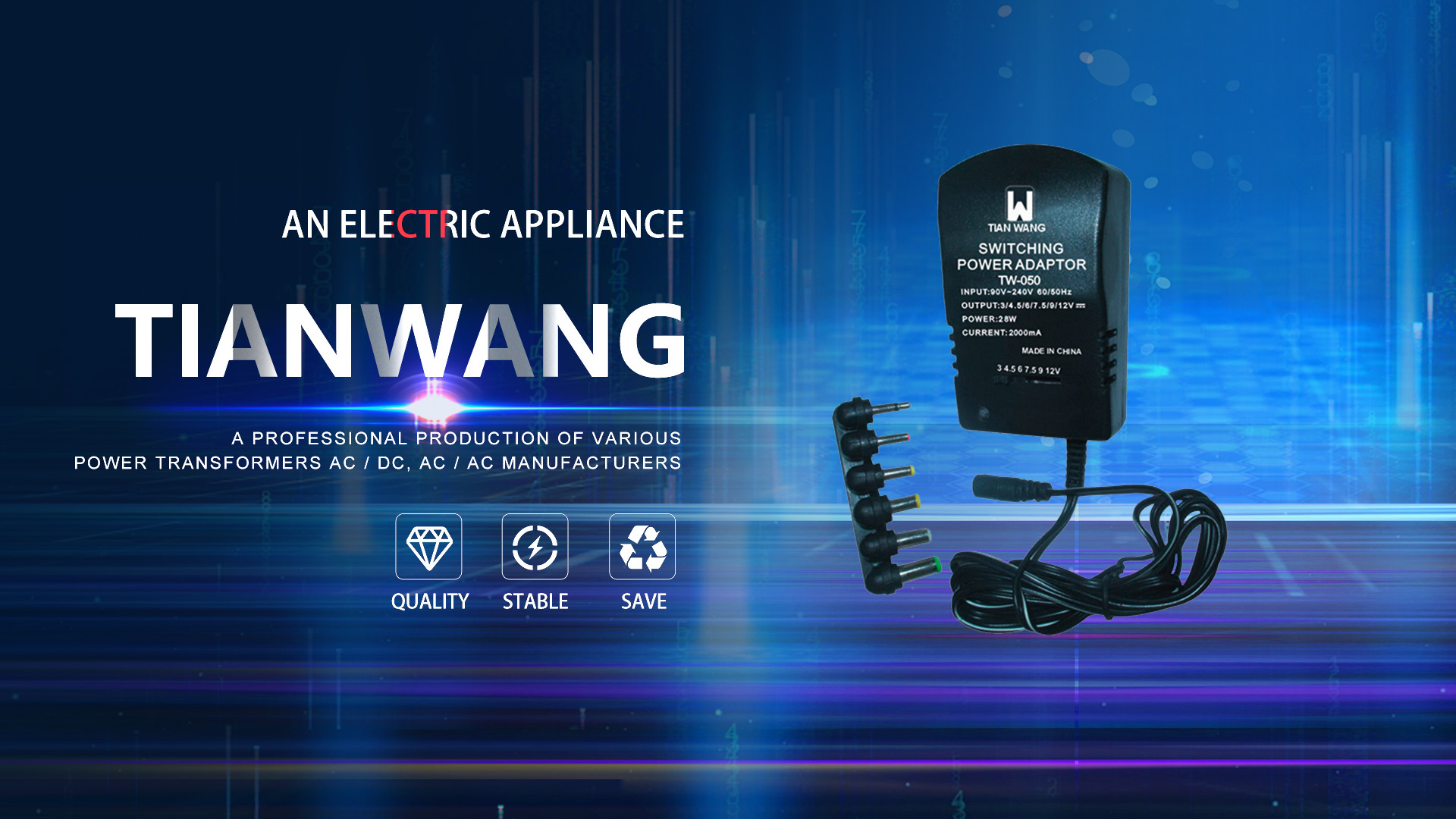 Jiangmen Tianwang Electric Co., Ltd.