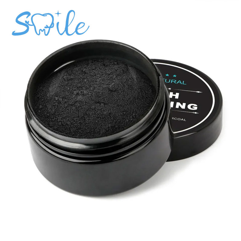Hot Sale Private Label Bright Teeth Whitening Activated Coconut Charcoal Teeth Whitening Powder