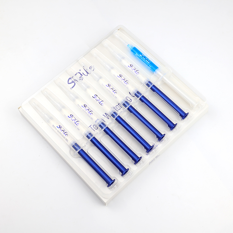 Professional 7+1 Pcs 3ml Teeth Whitening Gel Kit Desensitizing Gel