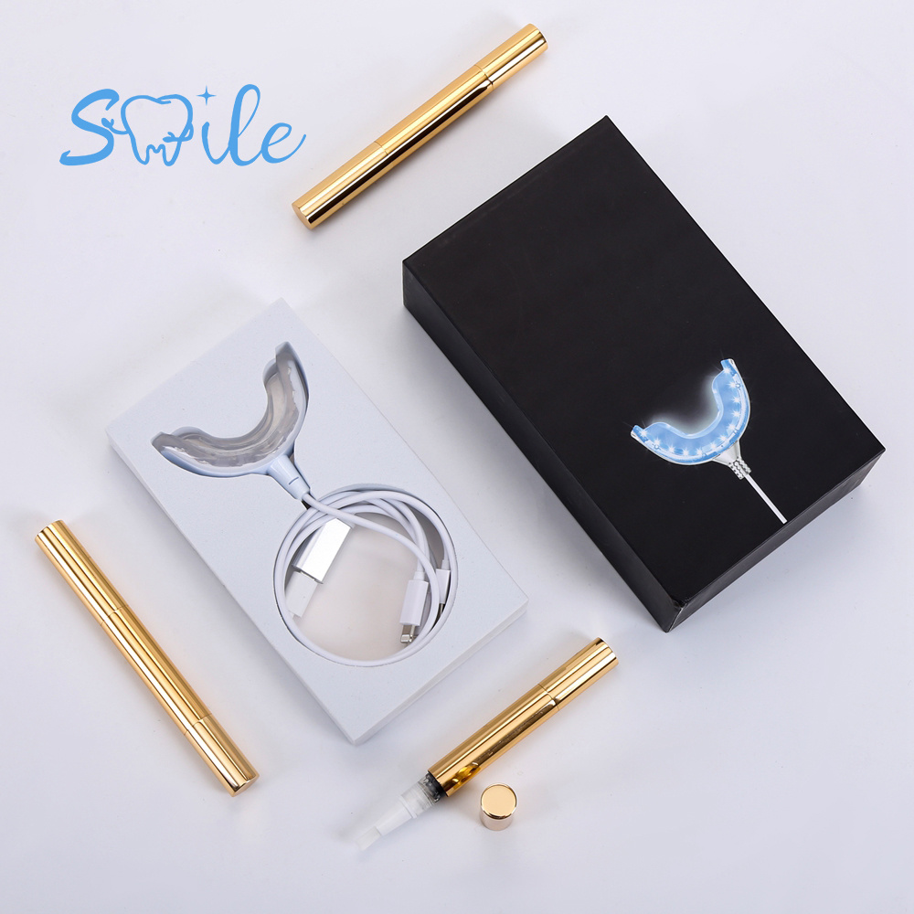 Wholesale USB Light Teeth Whitening Kit 2ML Teeth Whitening Gel Twist Pen