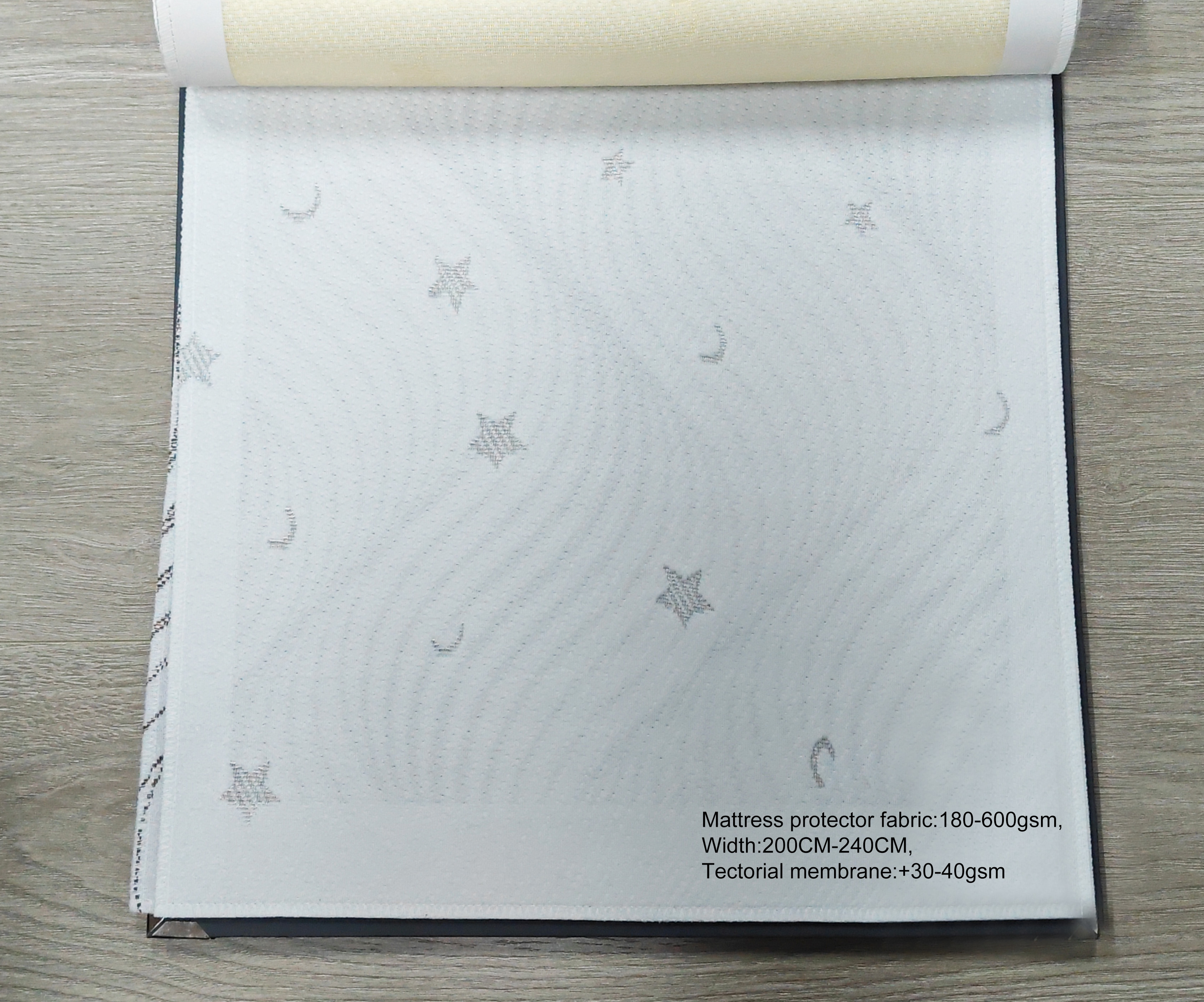 Jacquard waterproof protective fabric Flame retardant waterproof protective fabric 100% Waterproof Mattress Protector fabric