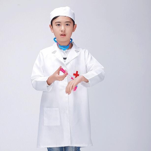 kids lab coat Professional Men & Women Lab Coat Cotton Material 41 Inch