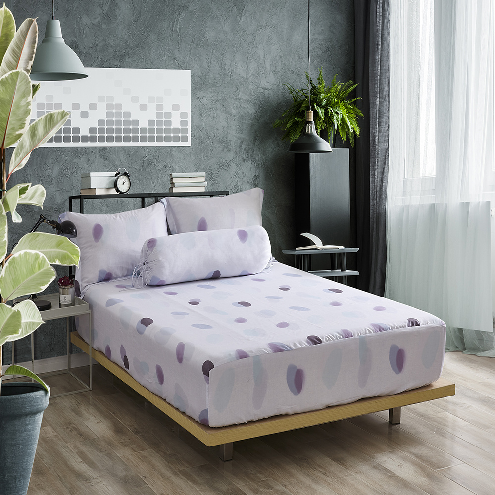 Nantong factory manufacturer Digital printing polyester cotton fitted sheet set For the Southeast Asian market with multiple materials