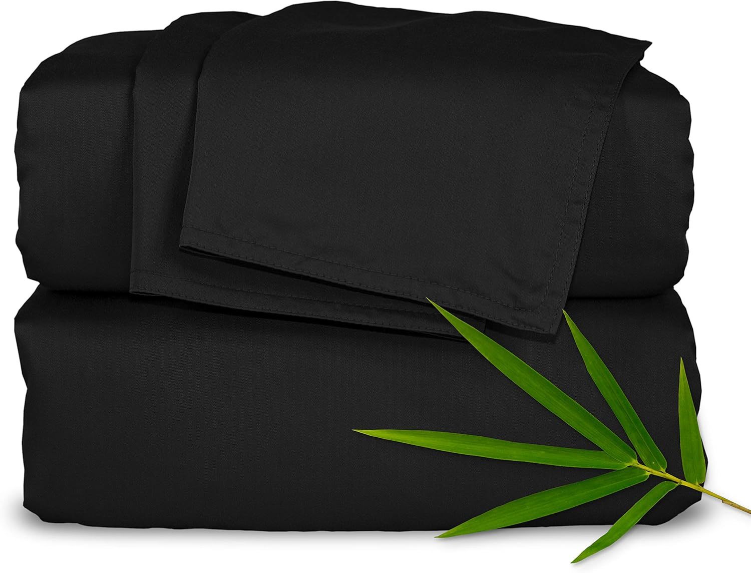Manufacturer Luxuriously Soft Cooling Double Stitching Genuine 100% Organic Viscose Derived Bamboo bed sheet set