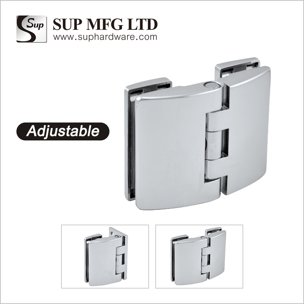 GH71X Shower adjustable hinge glass door 90/180 degrees hinge