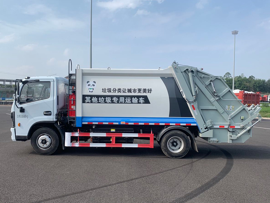 純電動壓縮式垃圾車