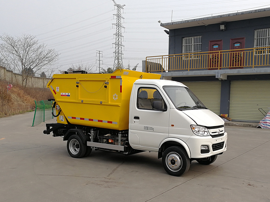 純電動自裝卸式垃圾車