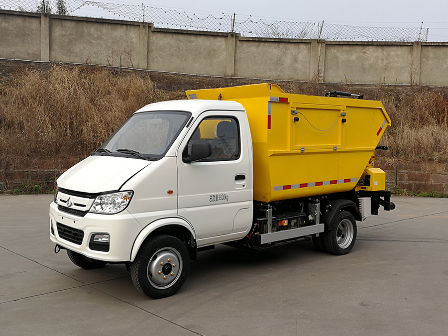 純電動自裝卸式垃圾車