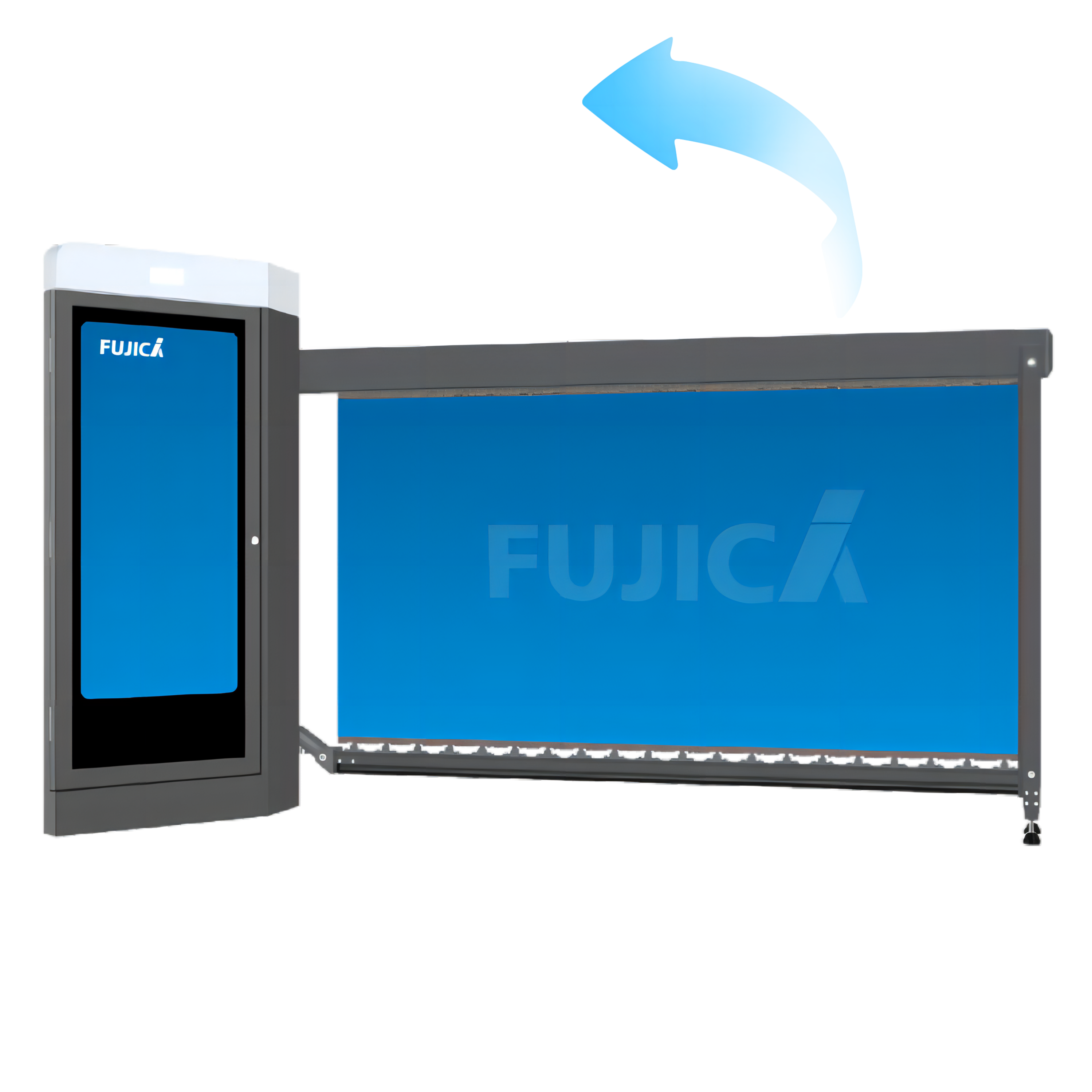 Advertising Barrier Gate FJC-D420K-Global Access Control System Turnstile Gate Supplier-FUJICA SYSTEM
