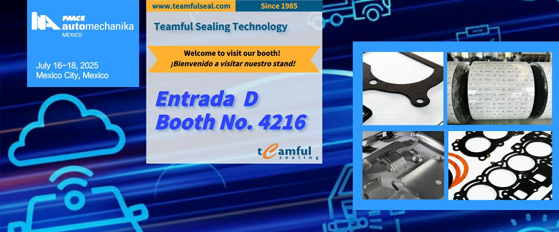 TEAMFUL SEALING to Exhibit at INA PAACE Automechanika Mexico 2025