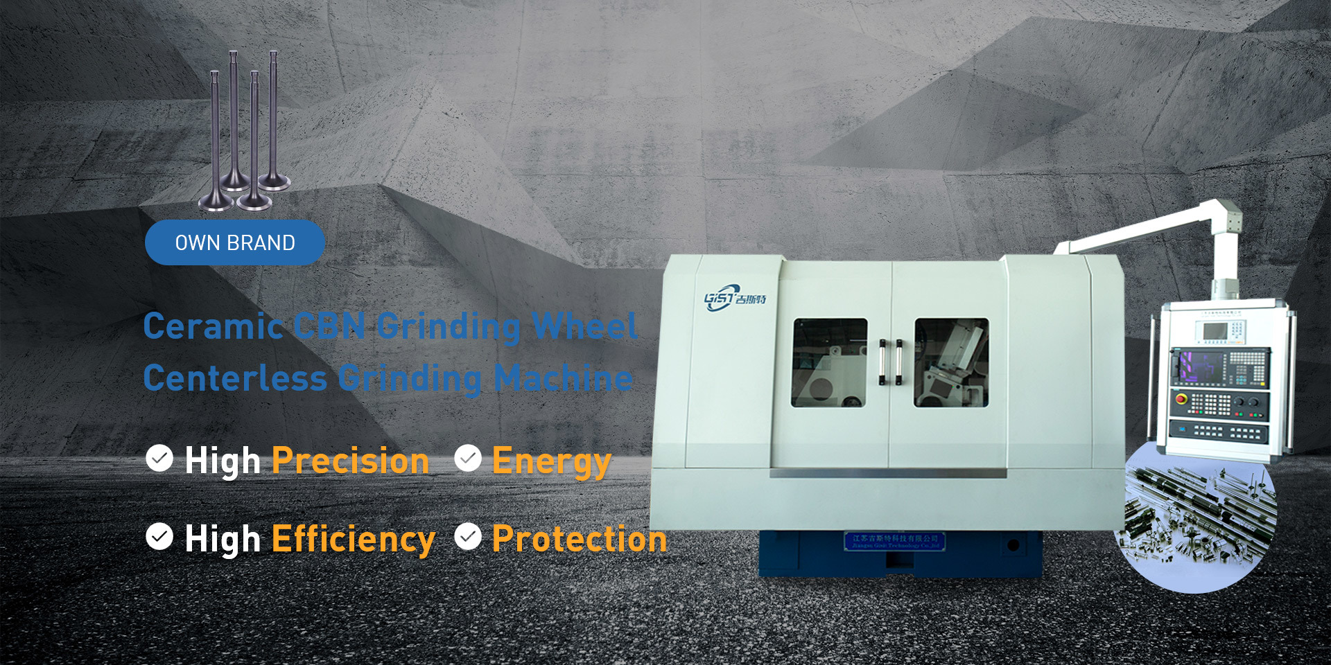 Ceramic CBN Grinding Wheel Centerless Grinding Machine