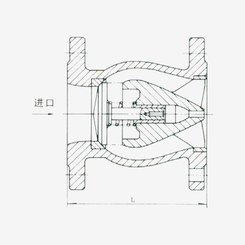 升降式止回阀