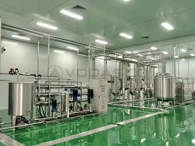 椰奶生產線
