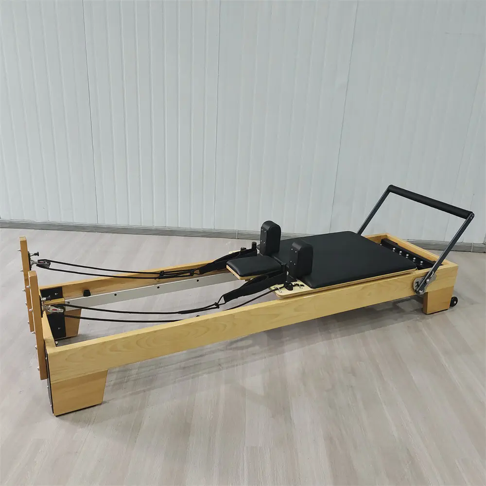 MC-PJ003  Beech wooden pilates reformer core bed