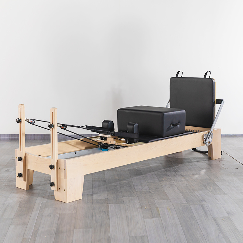 MC-PF001 Maple Wood Pilates Reformer Equipment for Sale Gym Pilates Reformers Core Bed