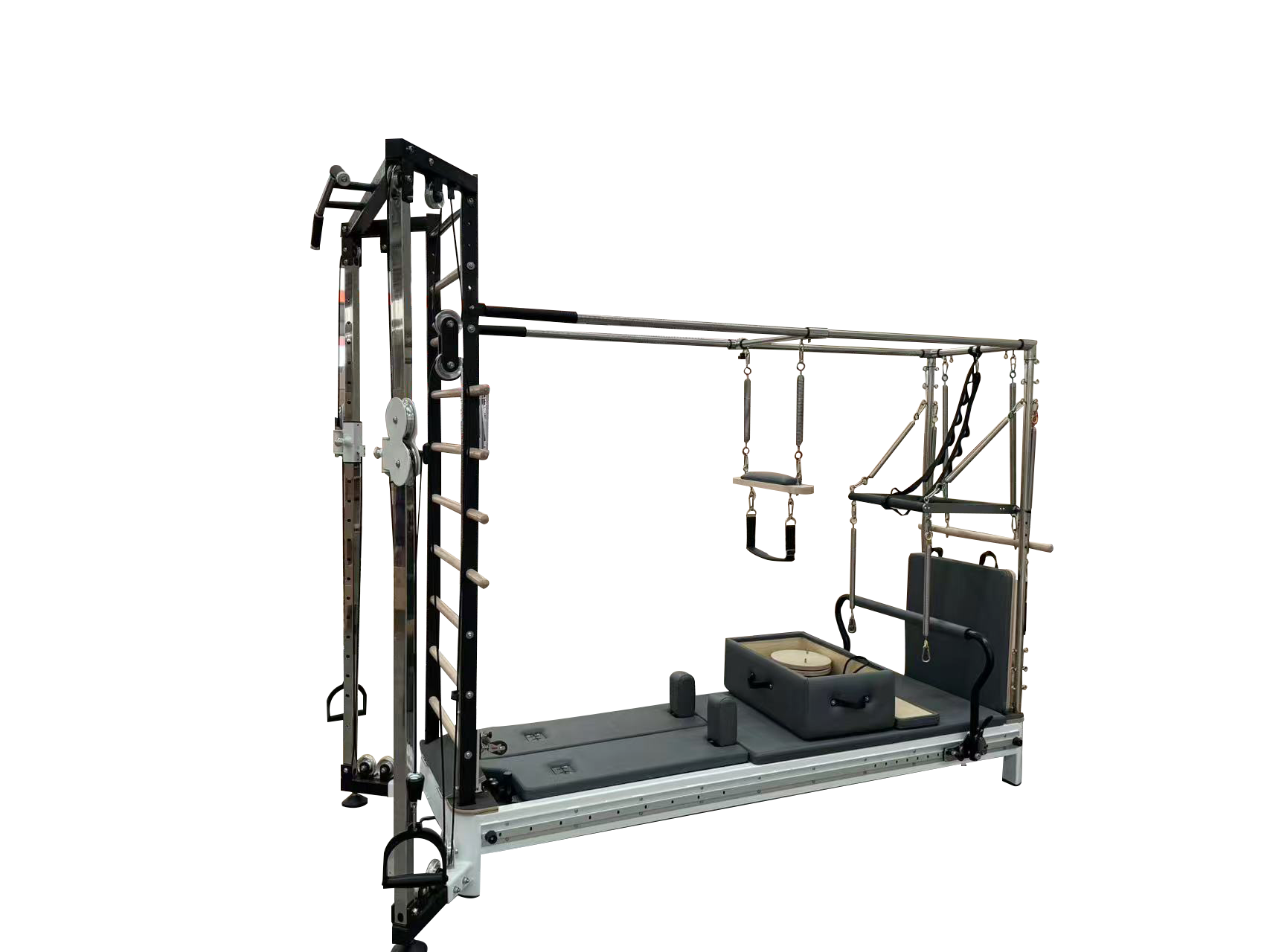 MC-PL1015  Multifunctional Pilates Cadillac Reformer Training Machine:Increase strength, flexibility, and connection between body and mind