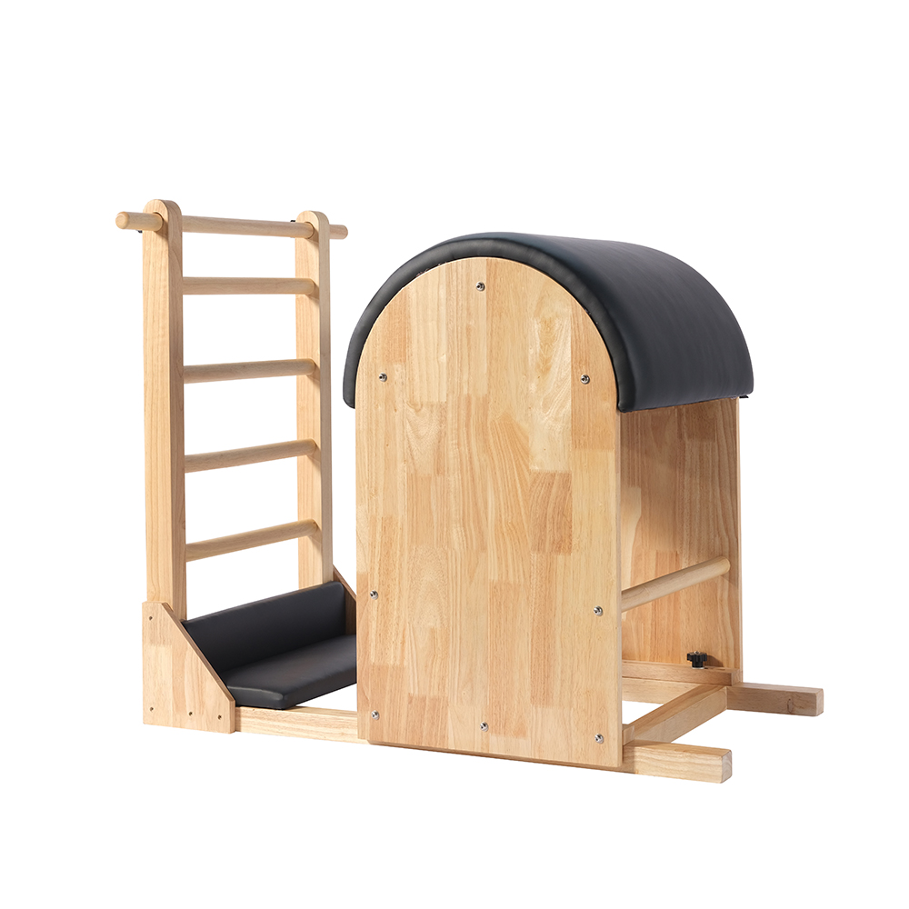 MC-PX006  Oak wooden pilates ladder barrel