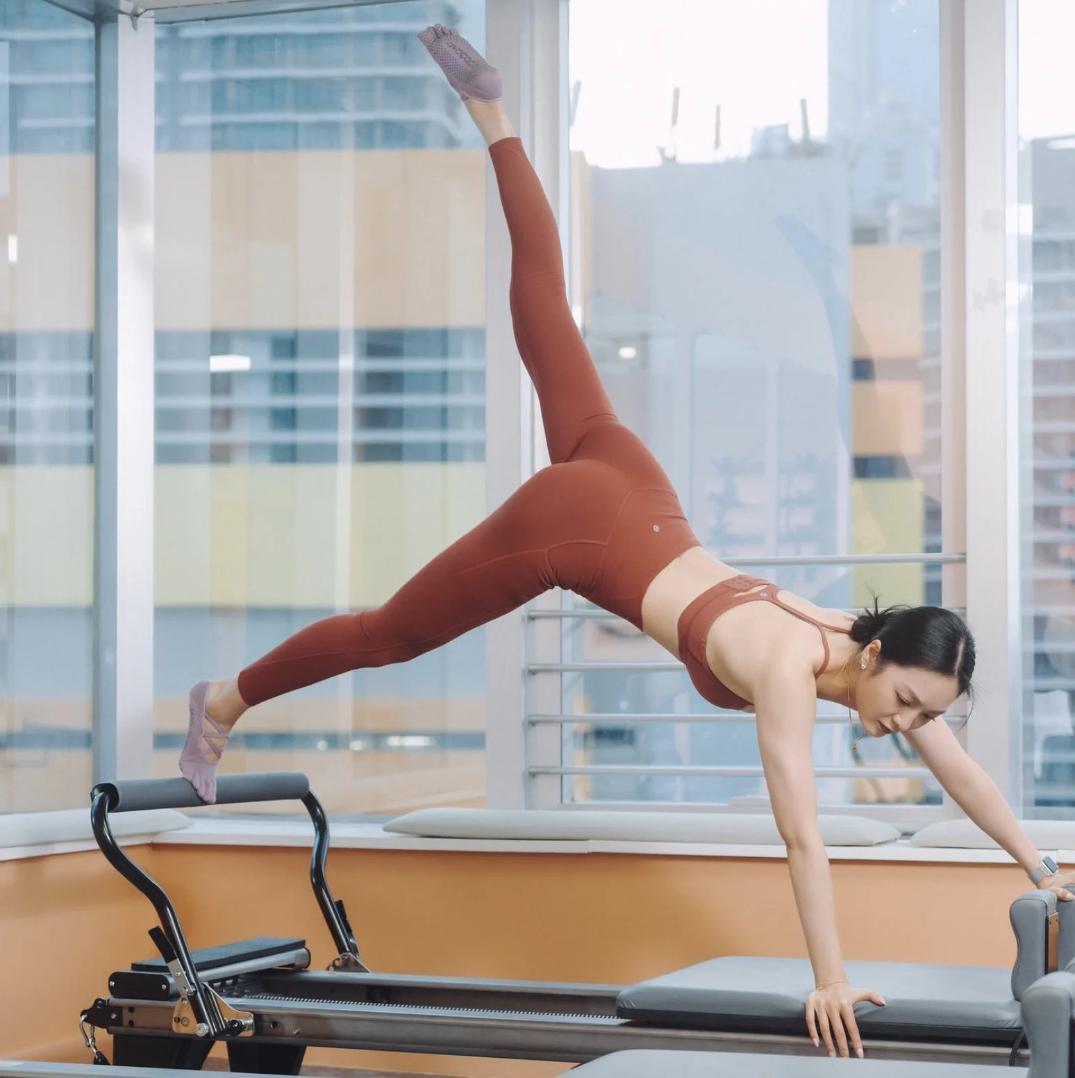 Having a stable pelvis and core is the first step in Pilates