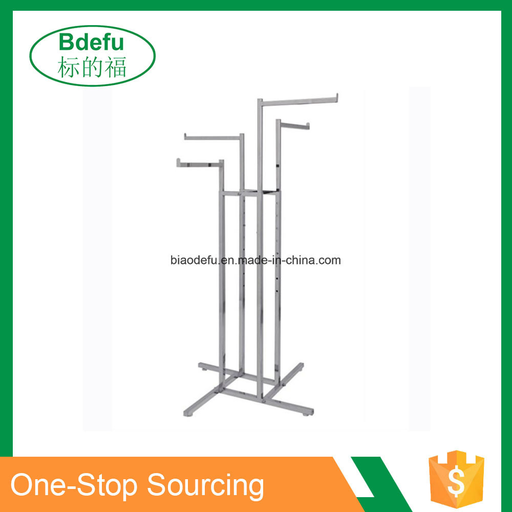  4 Way Clothing Display Rack