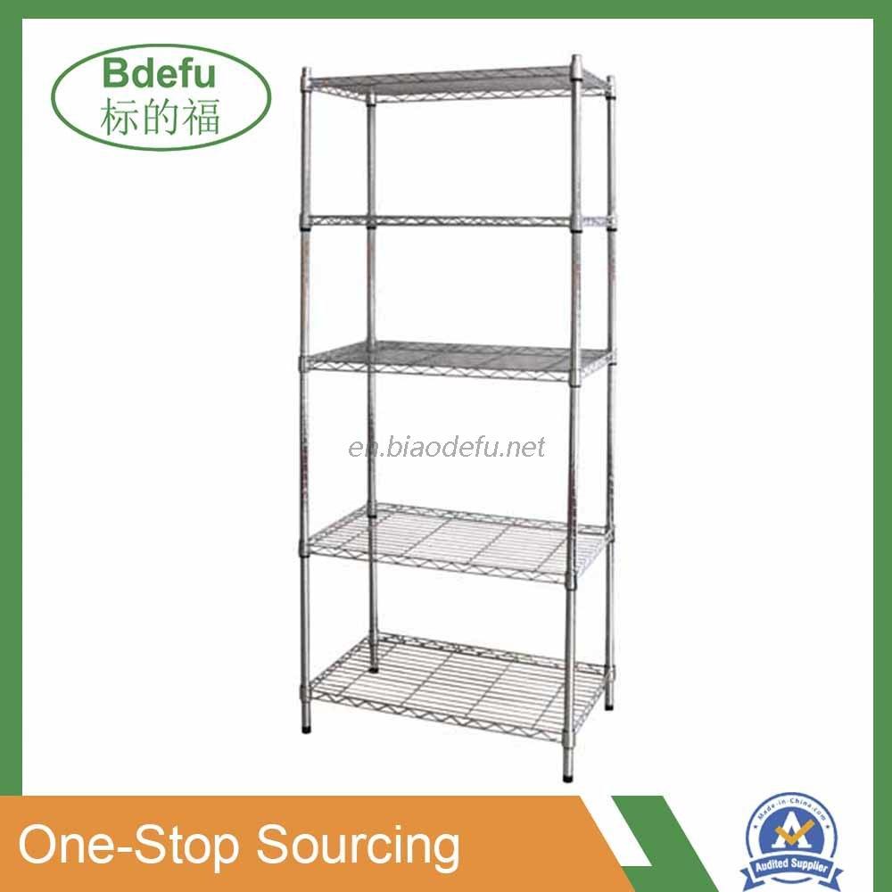  5 Tire Wire Shelving Rack