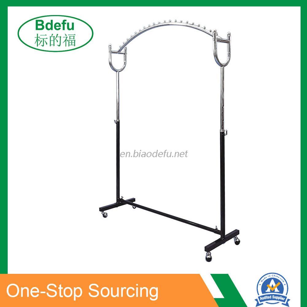 Arch Form Cloth Stand Rail with Beads Stop