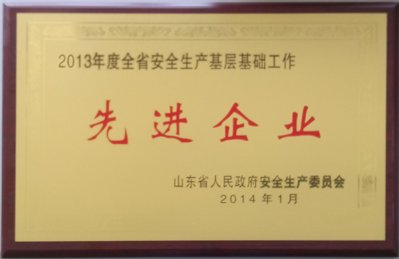 2013年度全省安全生產(chǎn)基層基礎(chǔ)工作先進(jìn)企業(yè) 2013年度全省安全生產(chǎn)基層基礎(chǔ)工作先進(jìn)企業(yè)