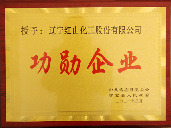 喀左縣2020年度功勛企業